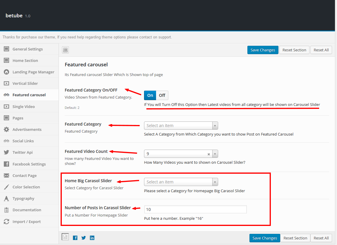 betube Landing Page Manager